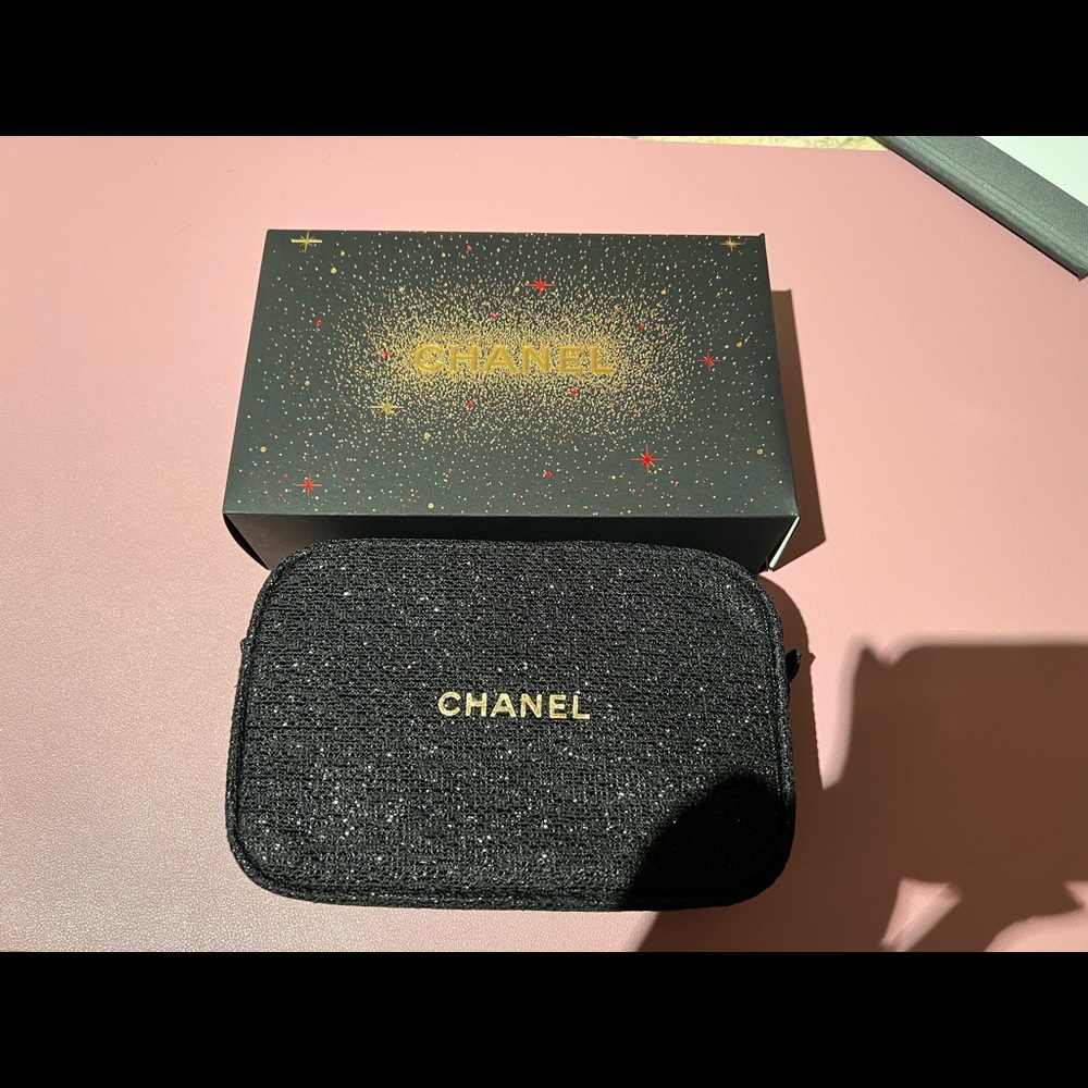 Chanel cosmetic bag